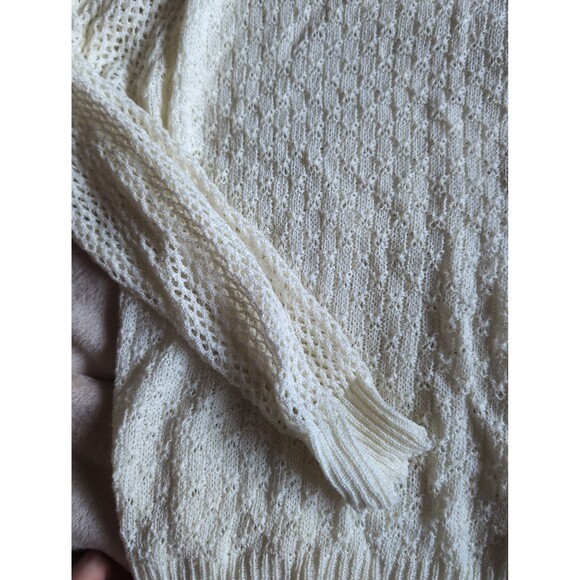 Molly Bracken lace long sleeve sweater top size s/xs - Picture 3 of 5